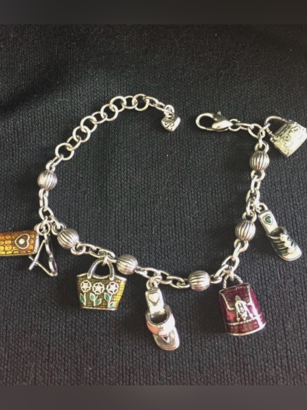 Brighton Silver Charm Bracelet